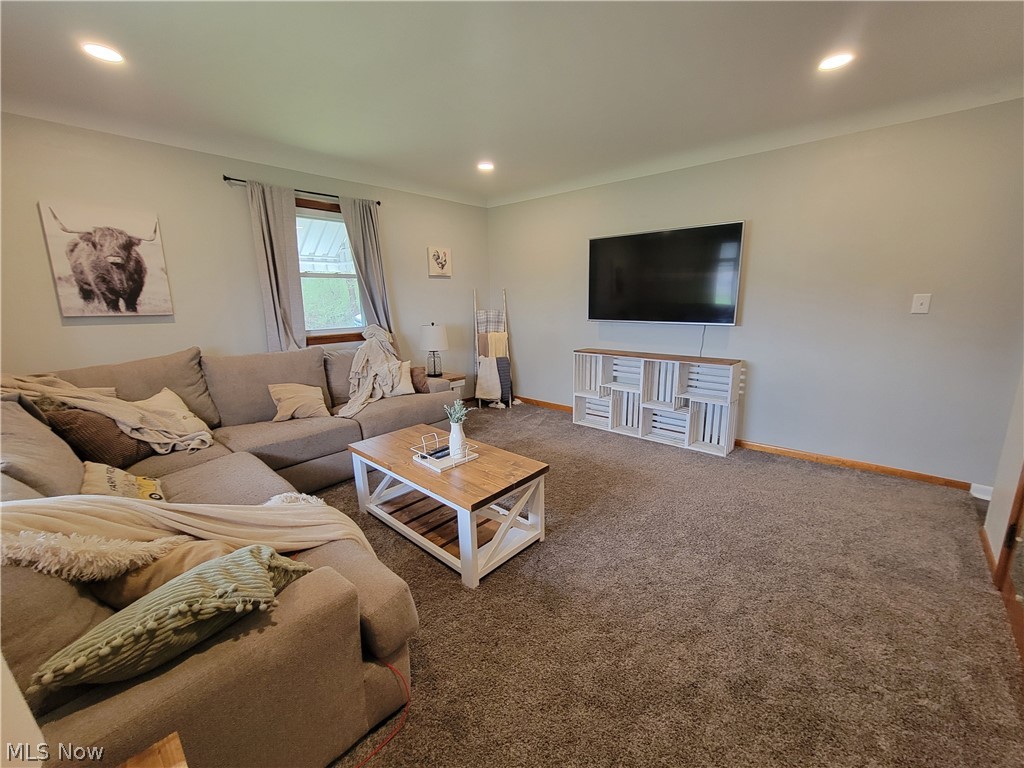5636 Ledge Road Madison, OH 44057 - Photo 28 of 50 Living room with carpet