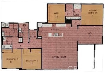 2870 Wagon Wheel Road, Unit 304 Oxnard, CA 93036 - Photo 31 of 31 Floorplan