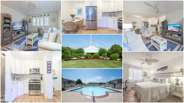 a view of a living room and kitchen with furniture