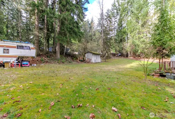 a view of an outdoor space and yard