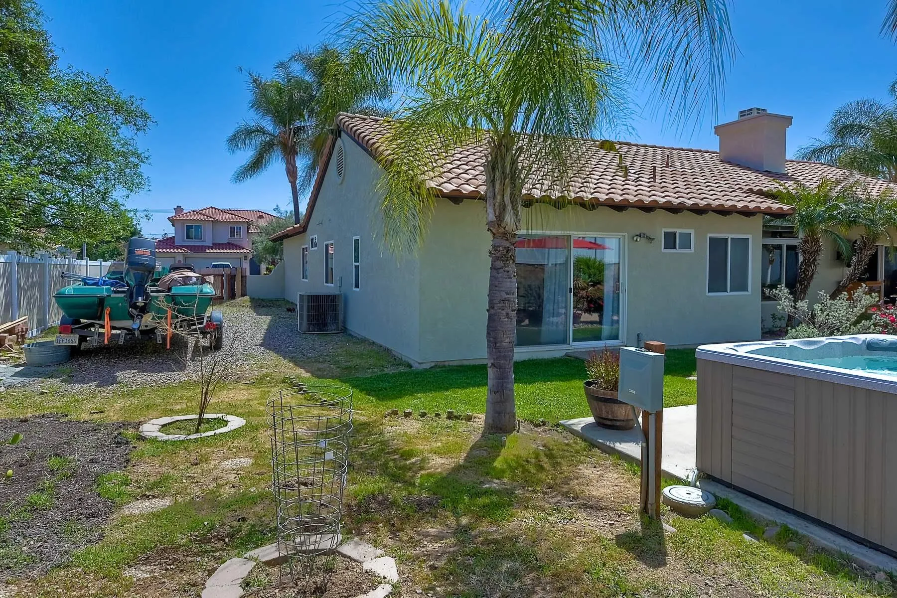 2866 Manzanita View Road Alpine, CA 91901 - Photo 37 of 39 a view of a house with backyard and sitting area