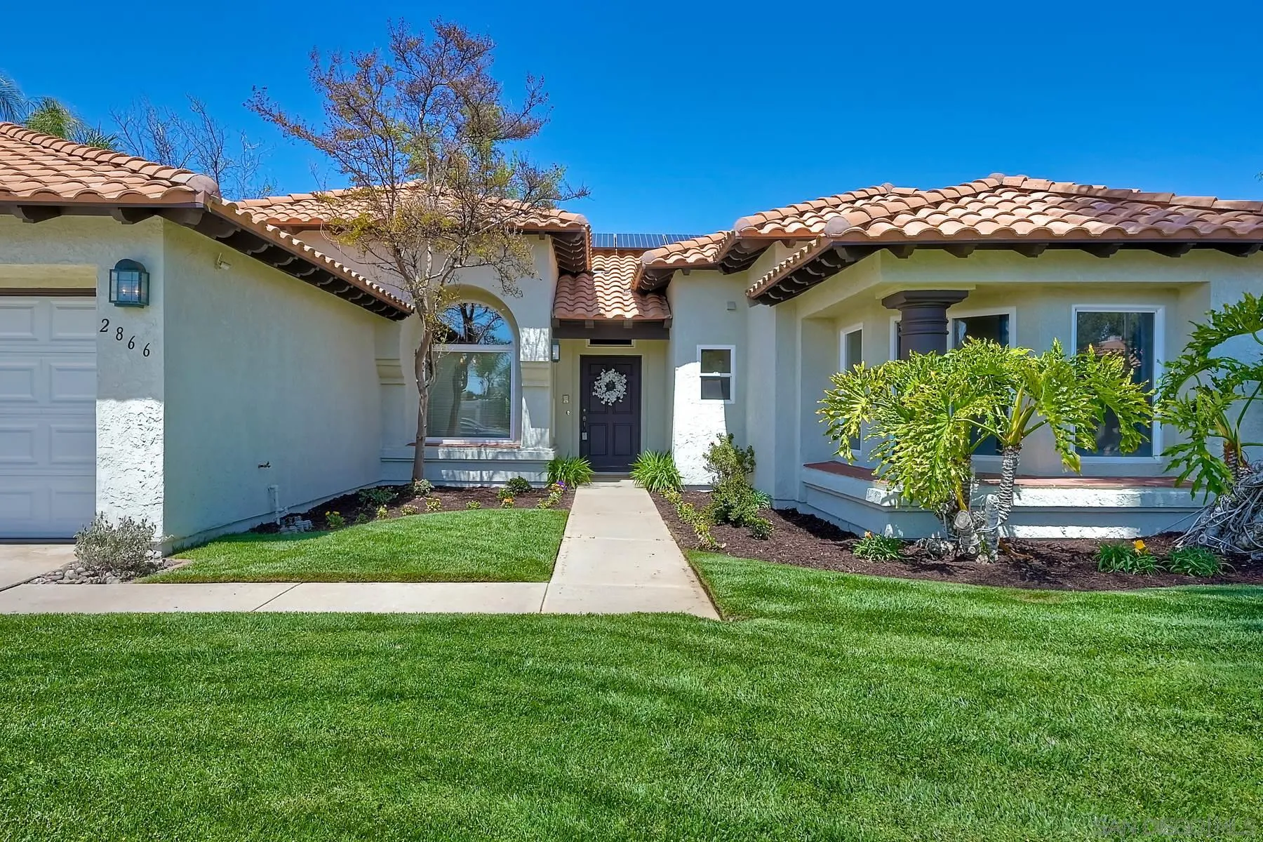 2866 Manzanita View Road Alpine, CA 91901 - Photo 4 of 39 a front view of a house with garden