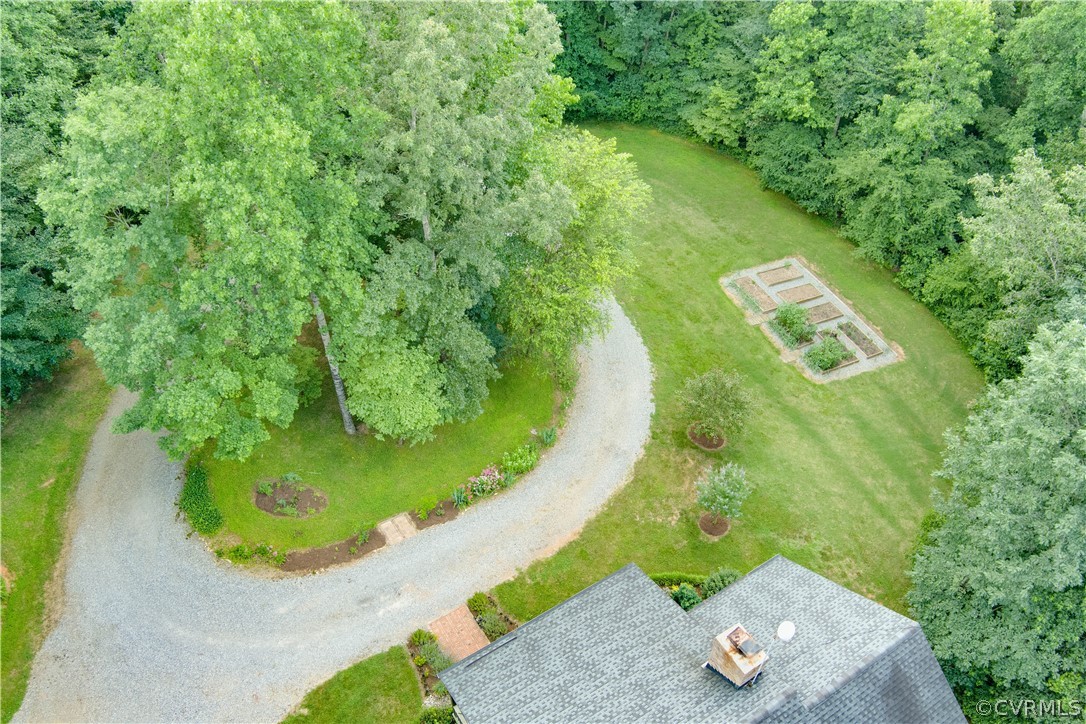 3940 Whitehall Road Sandy Hook, VA 23153 - Photo 8 of 49 an aerial view of a residential houses with outdoor space