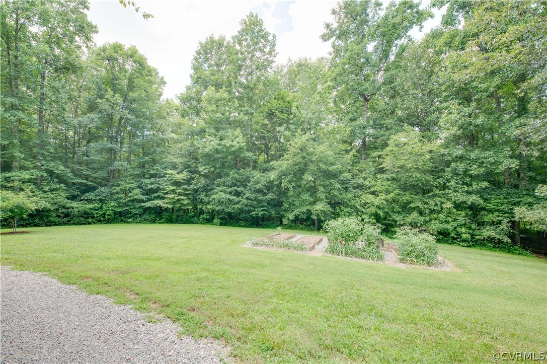 3940 Whitehall Road Sandy Hook, VA 23153 - Photo 9 of 49 a view of a field with a trees in the background