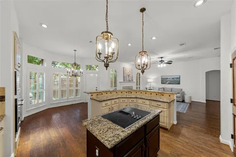 a view of living room kitchen island with furniture