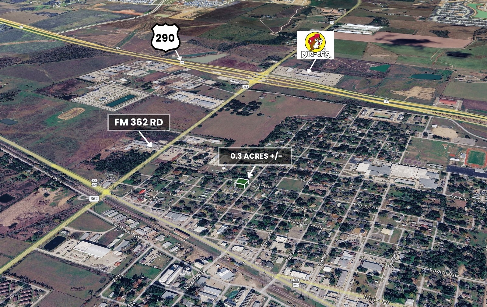 2803 Dewey Street Waller, TX 77484 - Photo 1 of 12 very well located double vacant lot
