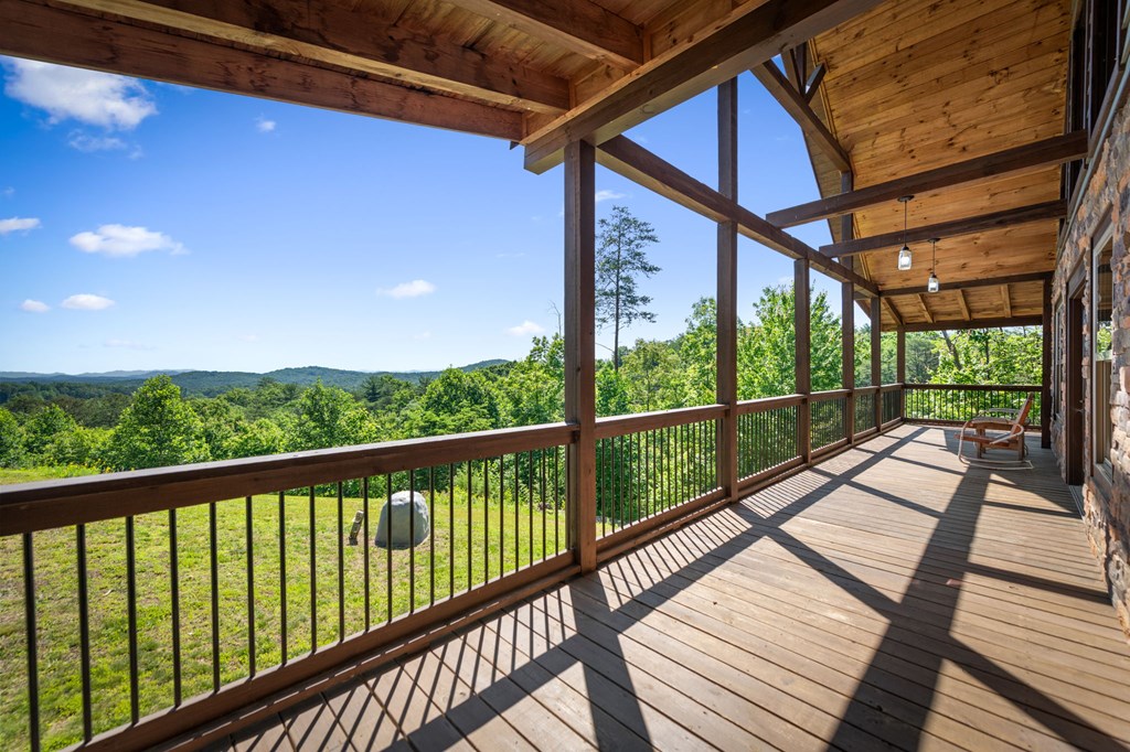 Long Range Views from Porch