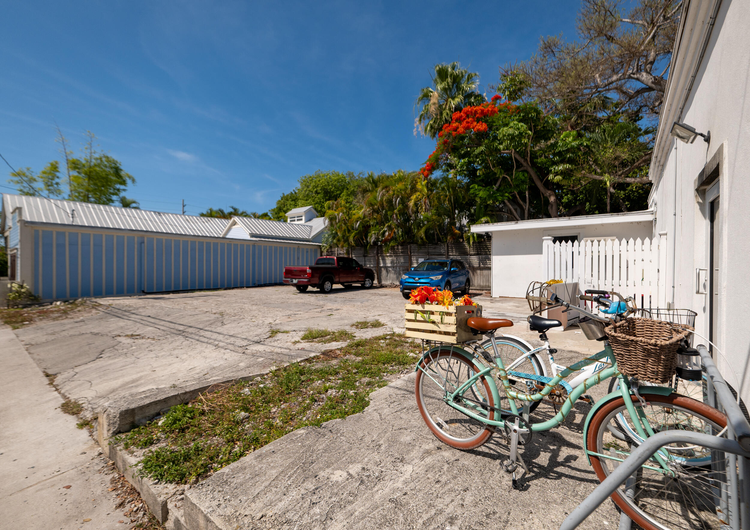 1124 Catherine Street, Unit 201 Key West, FL 33040 - Photo 19 of 21 a view of a backyard with sitting area