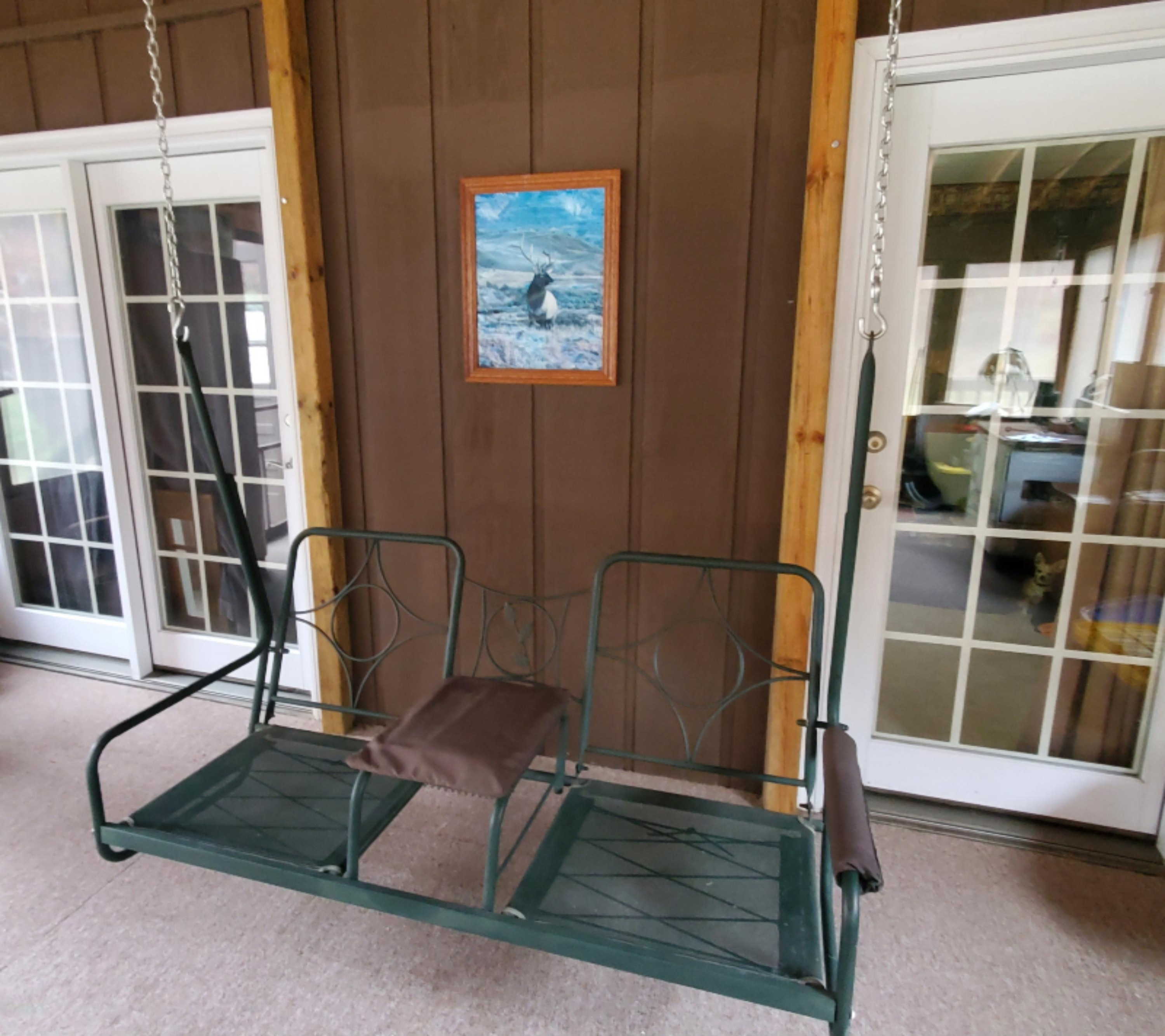 7674 West Wingleton Road Baldwin, MI 49304 - Photo 42 of 66 Swing in Back Screened Porch