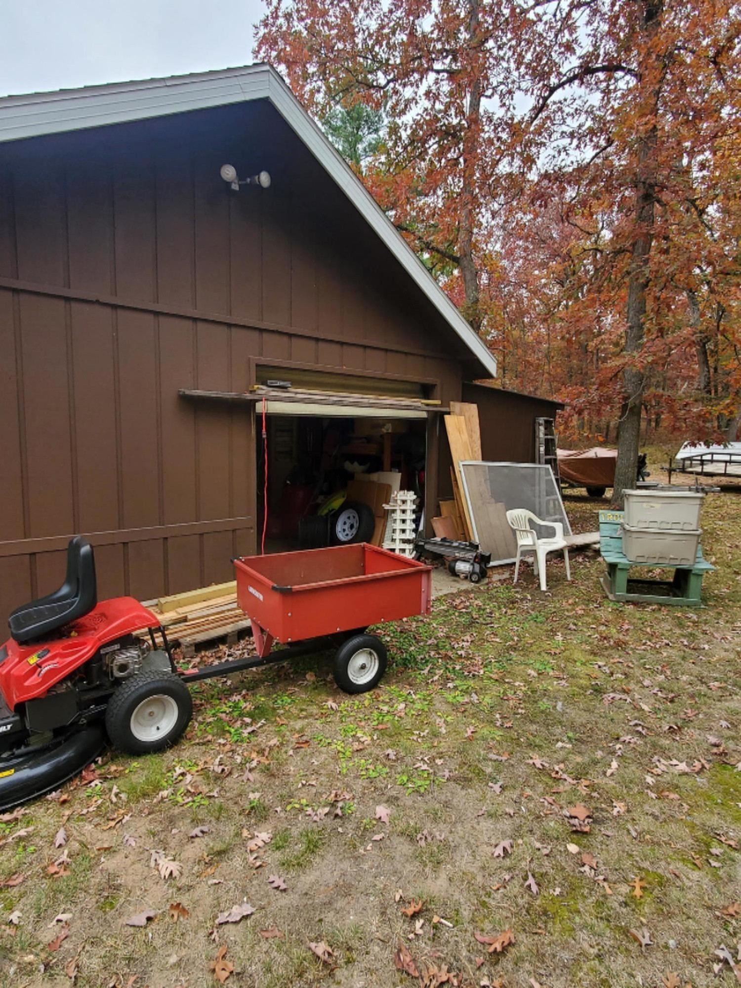 7674 West Wingleton Road Baldwin, MI 49304 - Photo 58 of 66 Drive-thru Garage/Outbuilding
