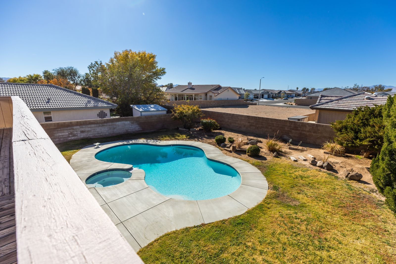 1047 Carolyn Street Ridgecrest, CA 93555 - Photo 19 of 35 an aerial view of a house with outdoor space