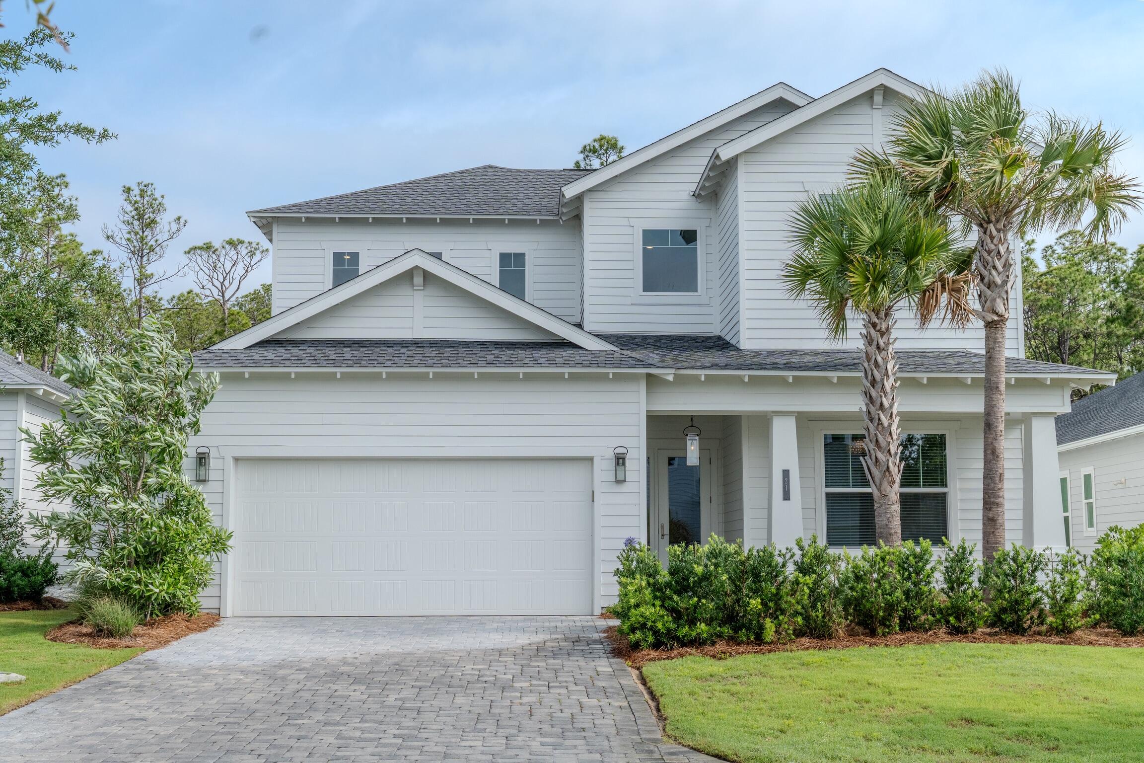 21 Anastasia Cir Inlet Beach Inlet Beach, FL 32461 - Photo 29 of 31 street view with 2 palms