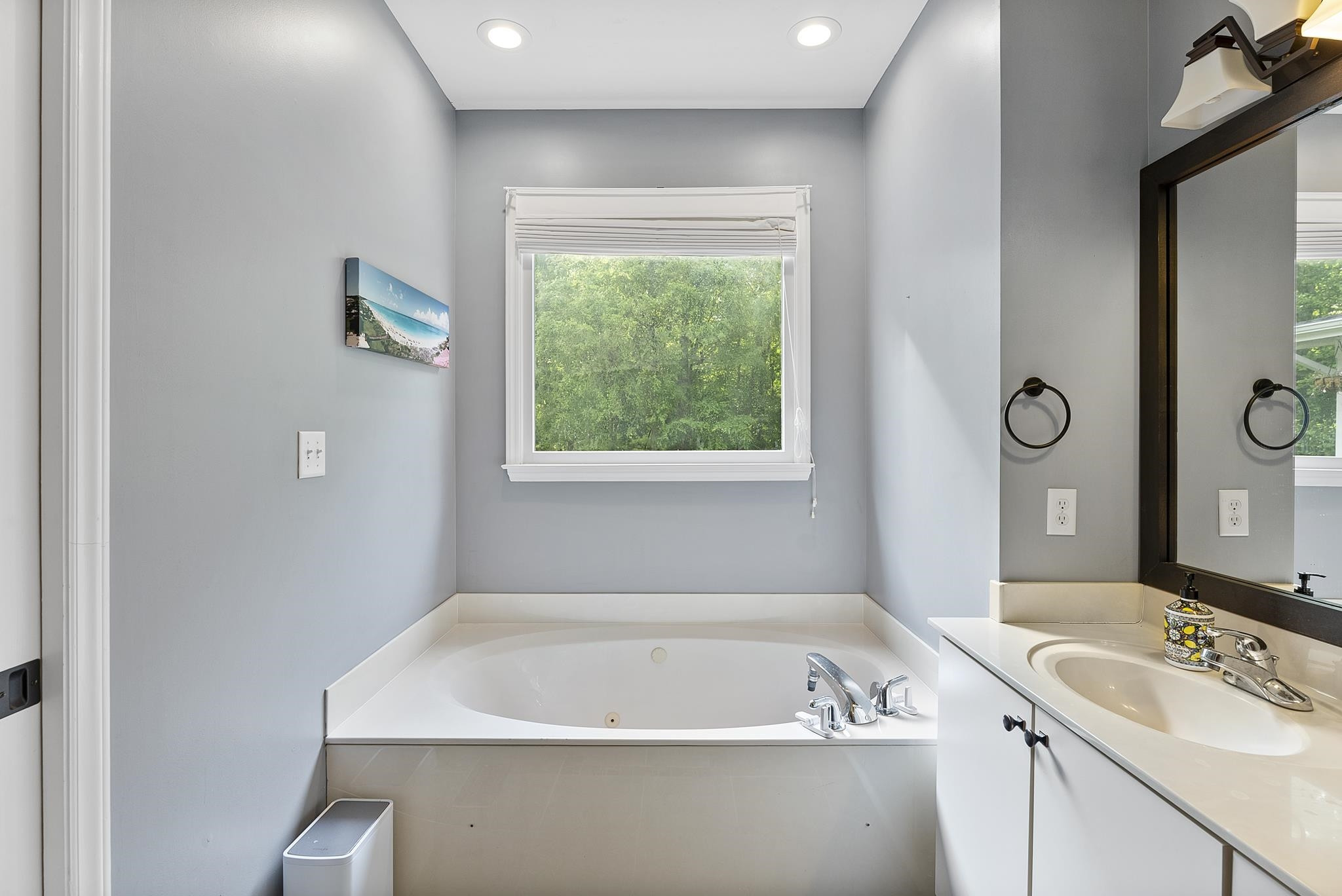 15 Otters Run Durham, NC 27712 - Photo 18 of 46 a white bath tub sitting next to a white sink