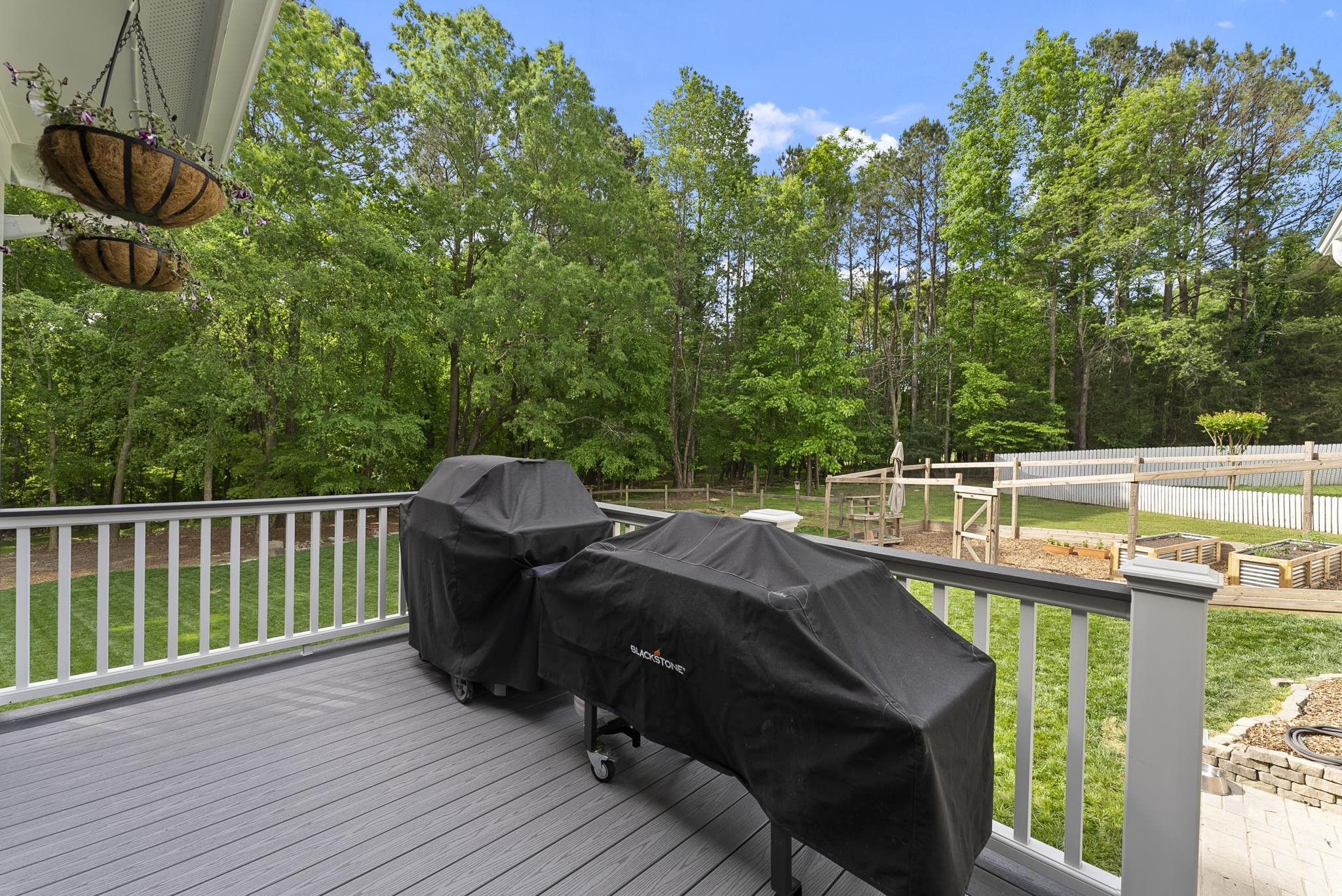 15 Otters Run Durham, NC 27712 - Photo 35 of 46 a view of a balcony with chairs