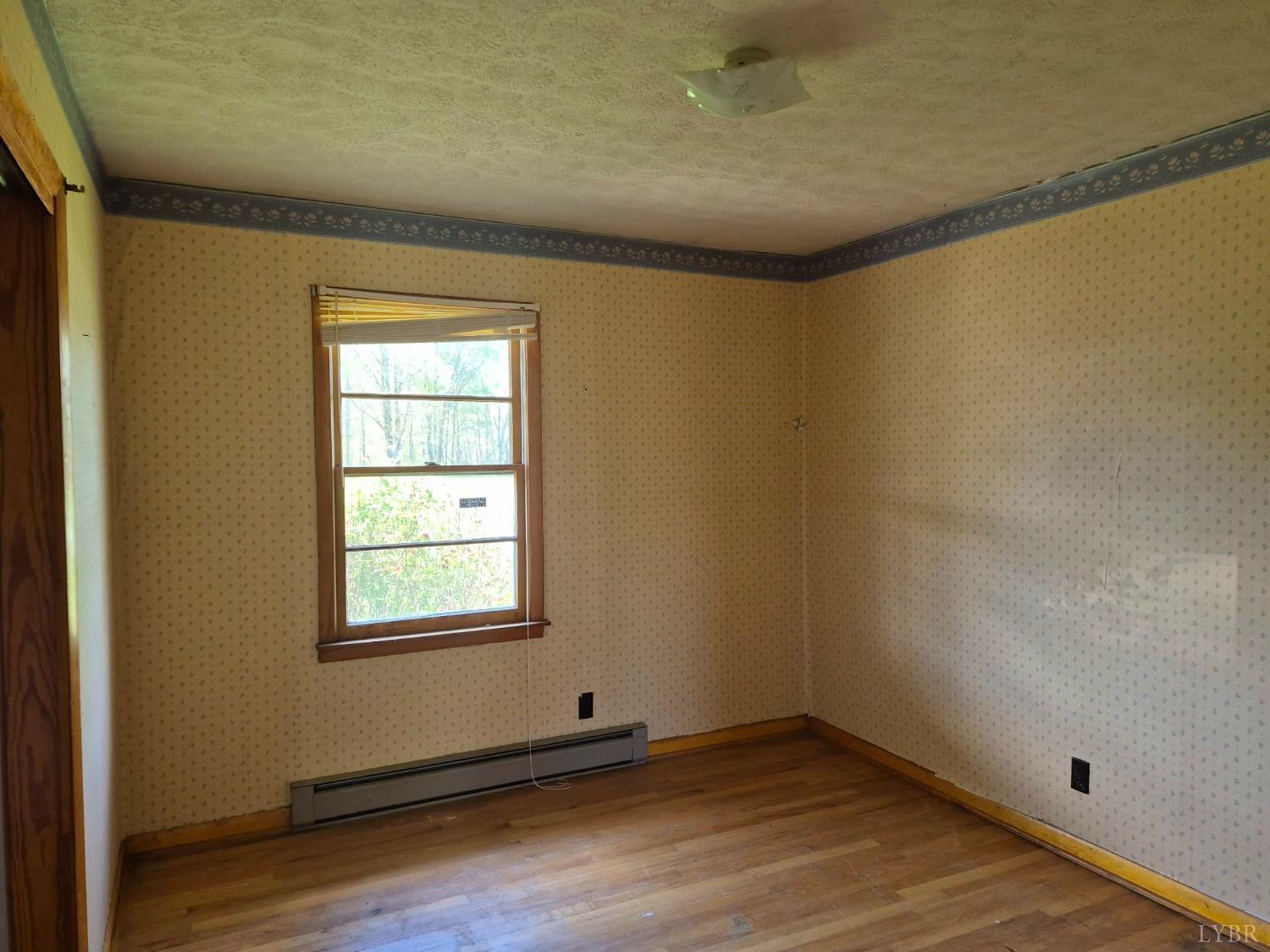 1165 Irving Road Thaxton, VA 24174 - Photo 20 of 20 an empty room with wooden floor and windows