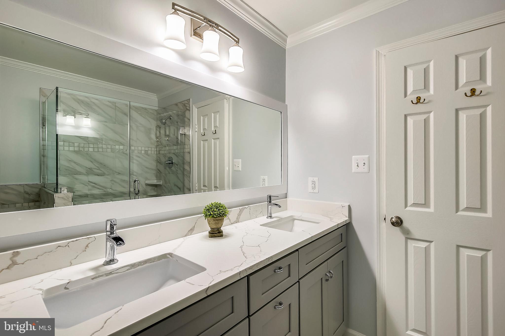 9929 Woodburn Road Silver Spring, MD 20901 - Photo 16 of 33 Double vanity in Master Bath