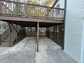 1621 Craig Street Raleigh, NC 27608 - Photo 13 of 20 Patio below deck
