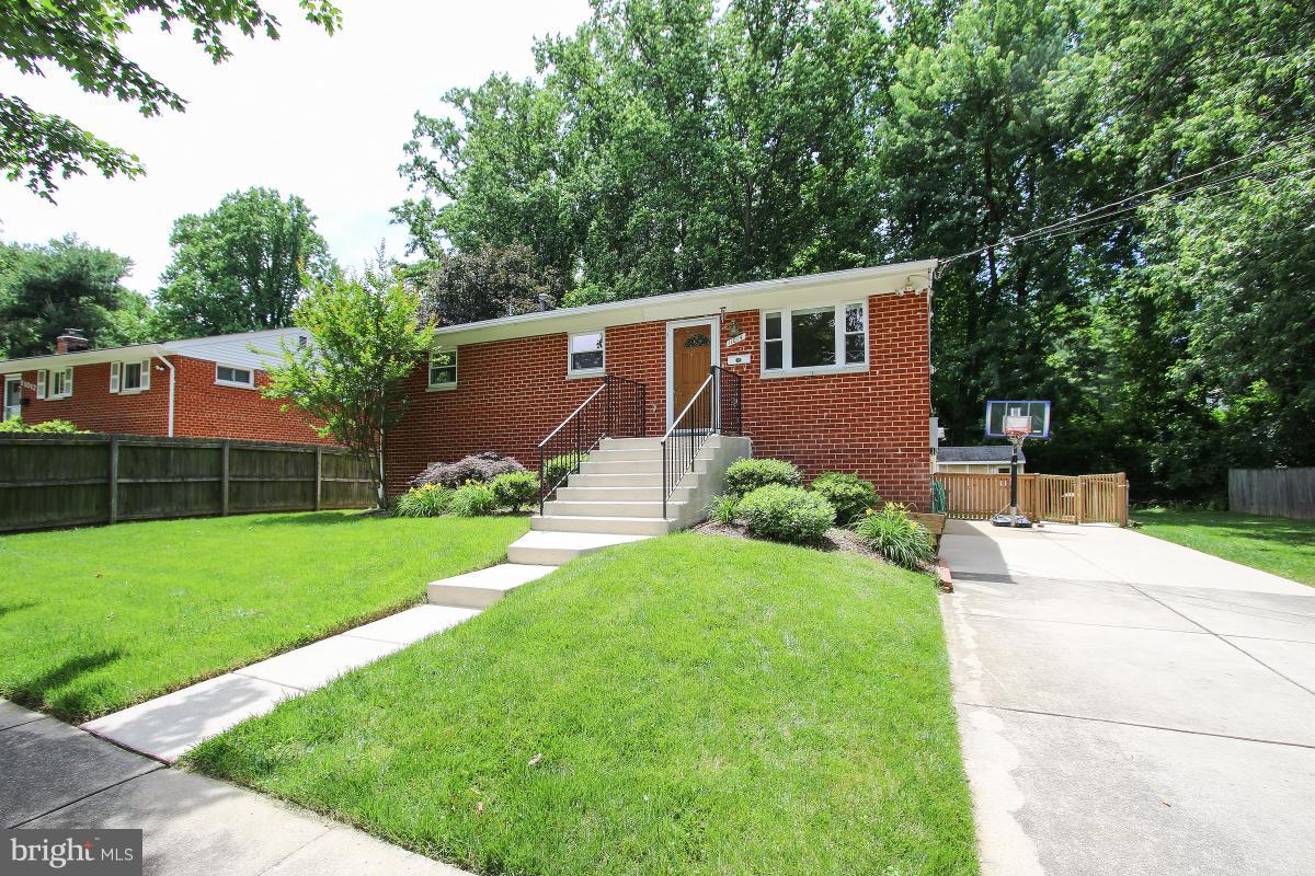 11014 Troy Road Rockville, MD 20852 - Photo 2 of 30 Extended wide concrete driveway.