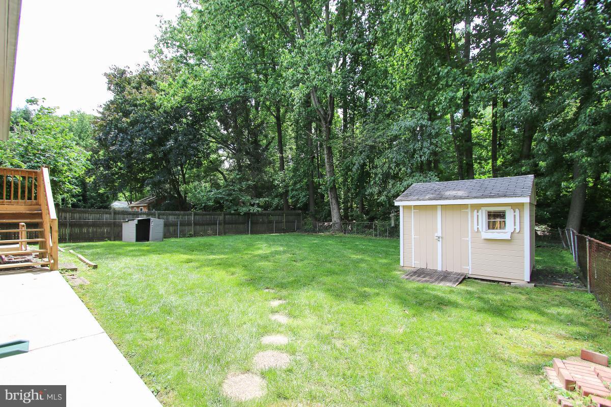 11014 Troy Road Rockville, MD 20852 - Photo 29 of 30 Private yard backs to trees.