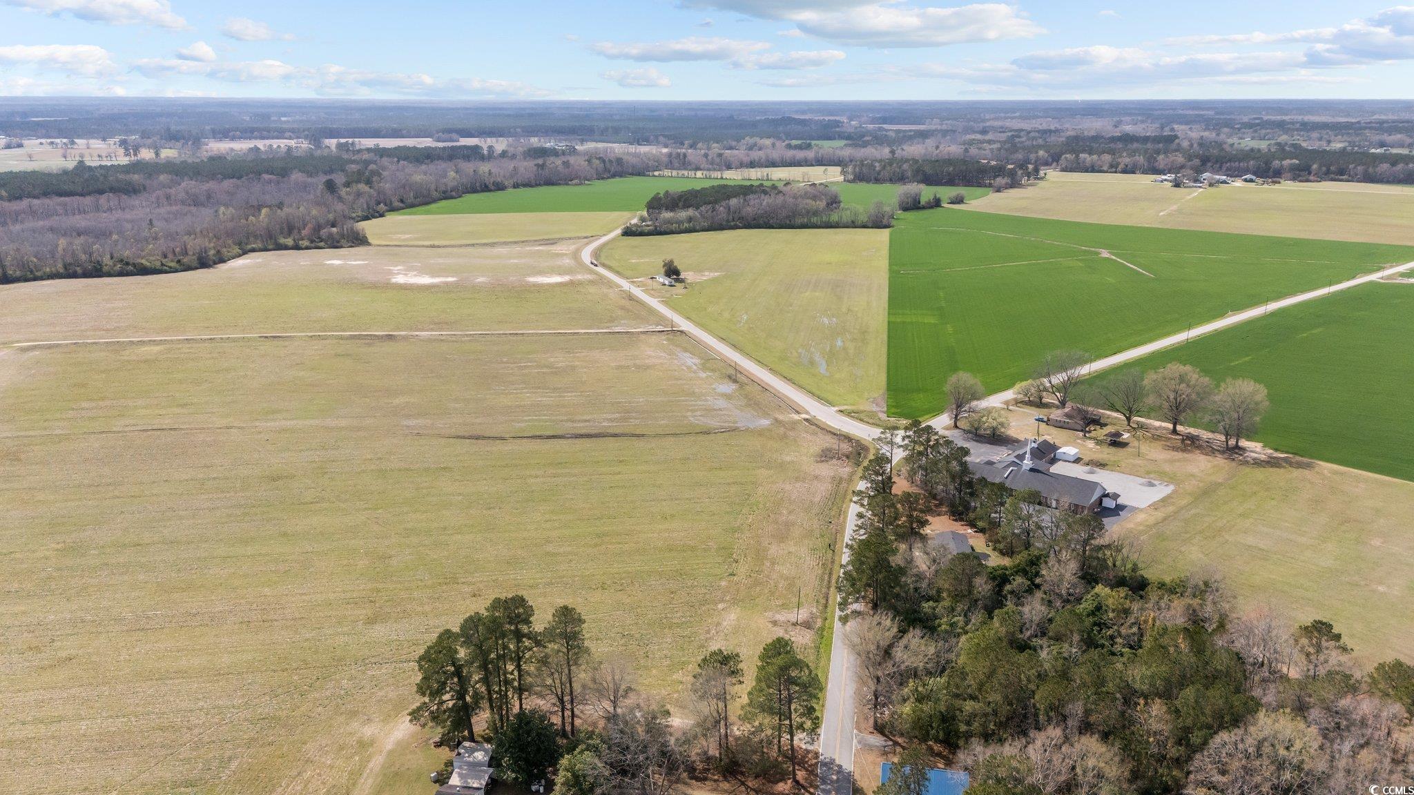 2710 Gaddys Mill Road Dillon, SC 29536 - Photo 29 of 40 Birds eye view of property featuring a rural view