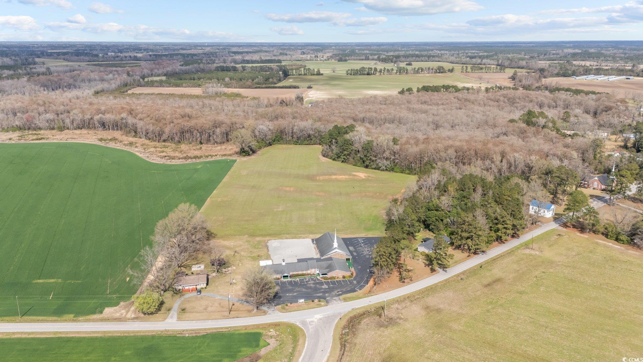 2710 Gaddys Mill Road Dillon, SC 29536 - Photo 30 of 40 Birds eye view of property featuring a rural view