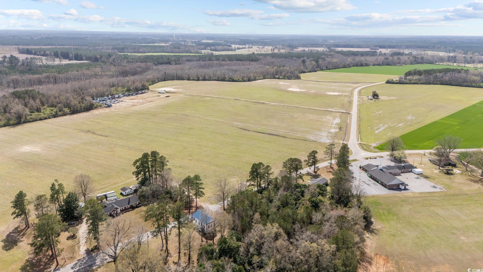 2710 Gaddys Mill Road Dillon, SC 29536 - Photo 35 of 40 Drone / aerial view with a rural view