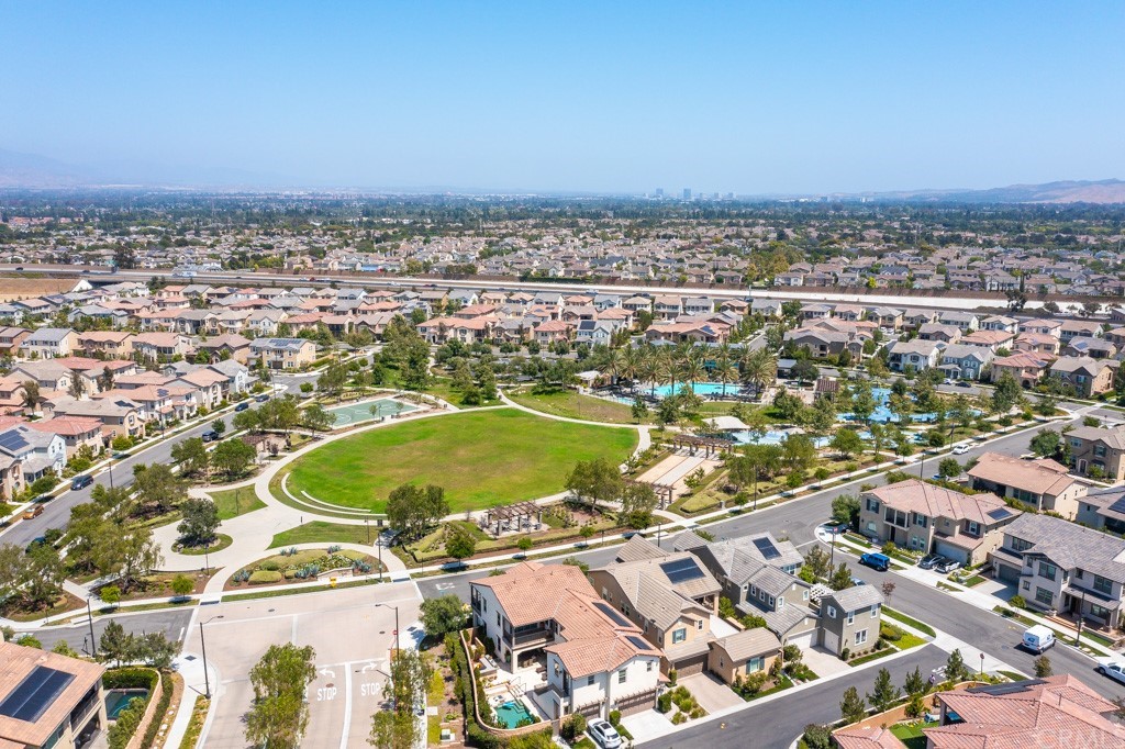 279 Barnes Road Tustin, CA 92782 - Photo 28 of 32 an aerial view of residential houses with outdoor space