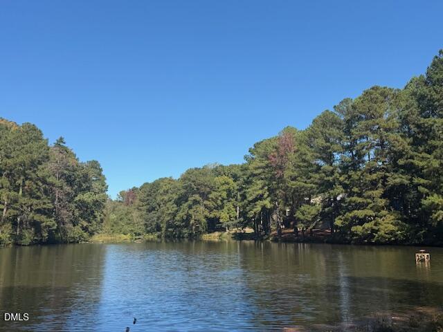 5073 Tall Pines Court Raleigh, NC 27609 - Photo 19 of 21 a view of a lake with houses