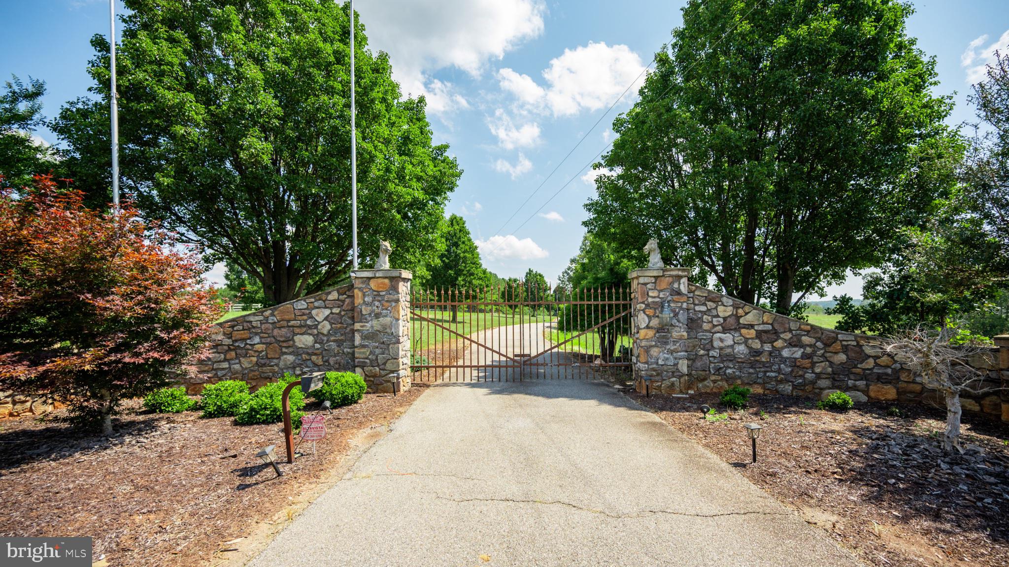 1 B Easome Road Hurt, VA 24563 - Photo 16 of 16 Elegant stone gates invite exploration.
