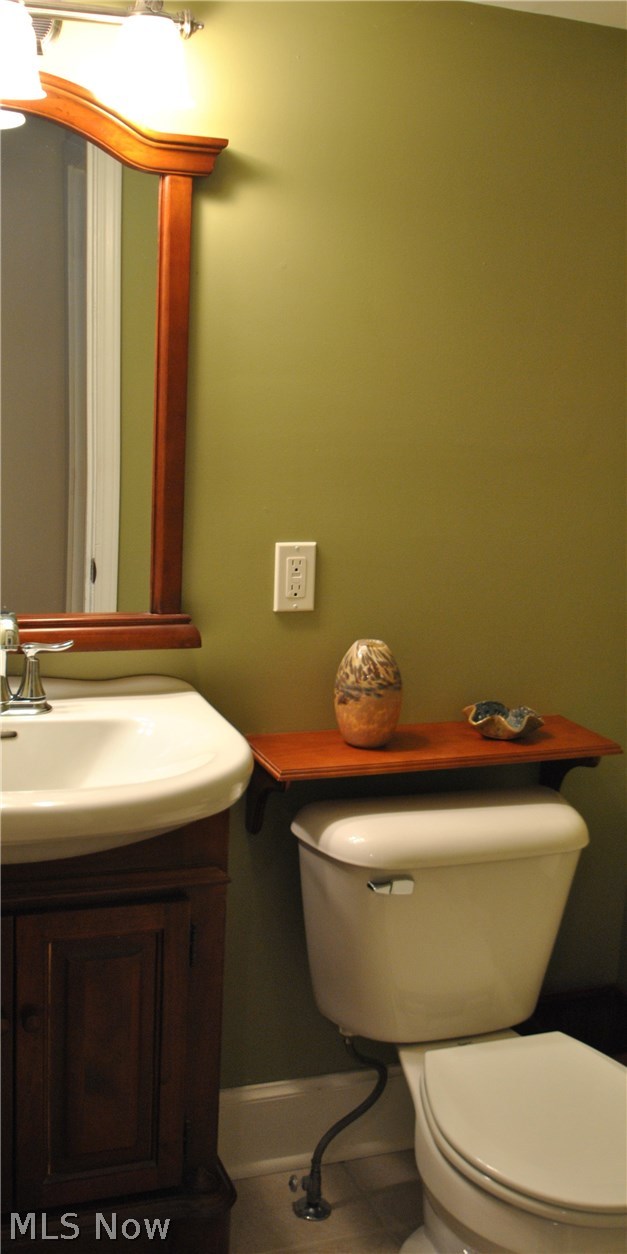 2881 Bellaire Road Silver Lake, OH 44224 - Photo 13 of 29 Guests will love the designer vanity in the first floor half bath.