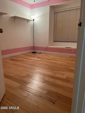 a view of an empty room with window