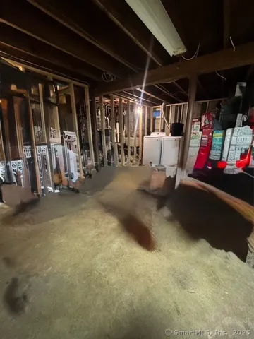 a view of room with gym equipment