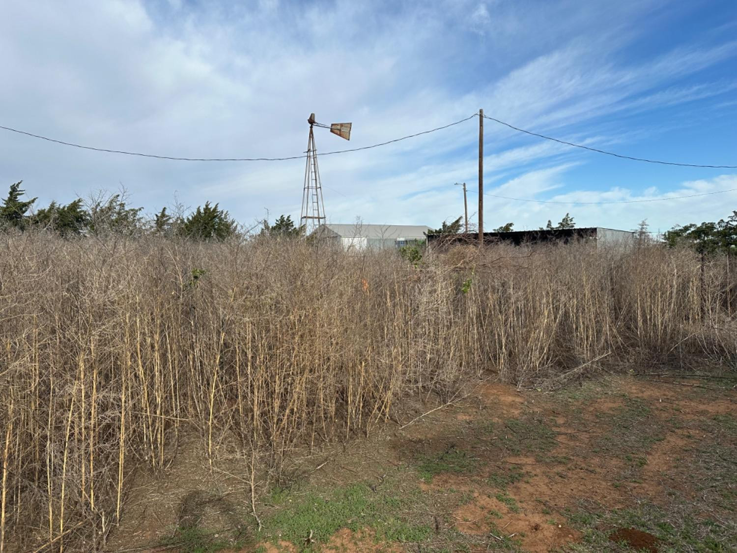 621 County Road 280 Post, TX 79356 - Photo 5 of 17 a view of a backyard of a house