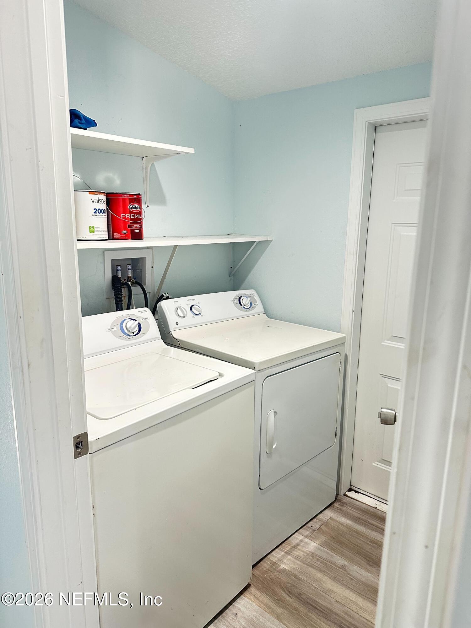 1635 Natalie Road St. Augustine, FL 32084 - Photo 9 of 16 a utility room with dryer and washer