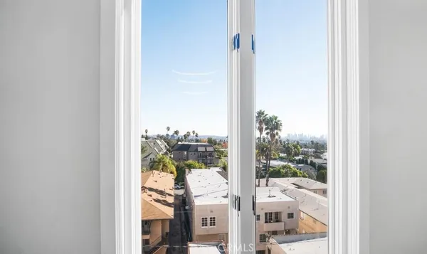 a view of a room with window