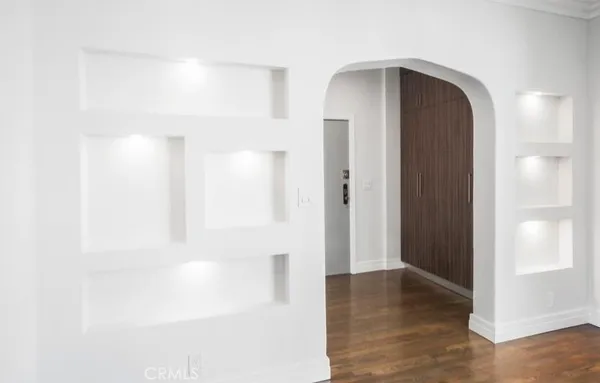 a view of a bathroom with a shower