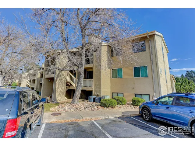 a view of a building with a outdoor space