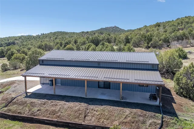 a view of a wooden deck with a bench