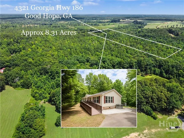 $359,900 | 4321 Highway 186, Good Hope, GA 30641