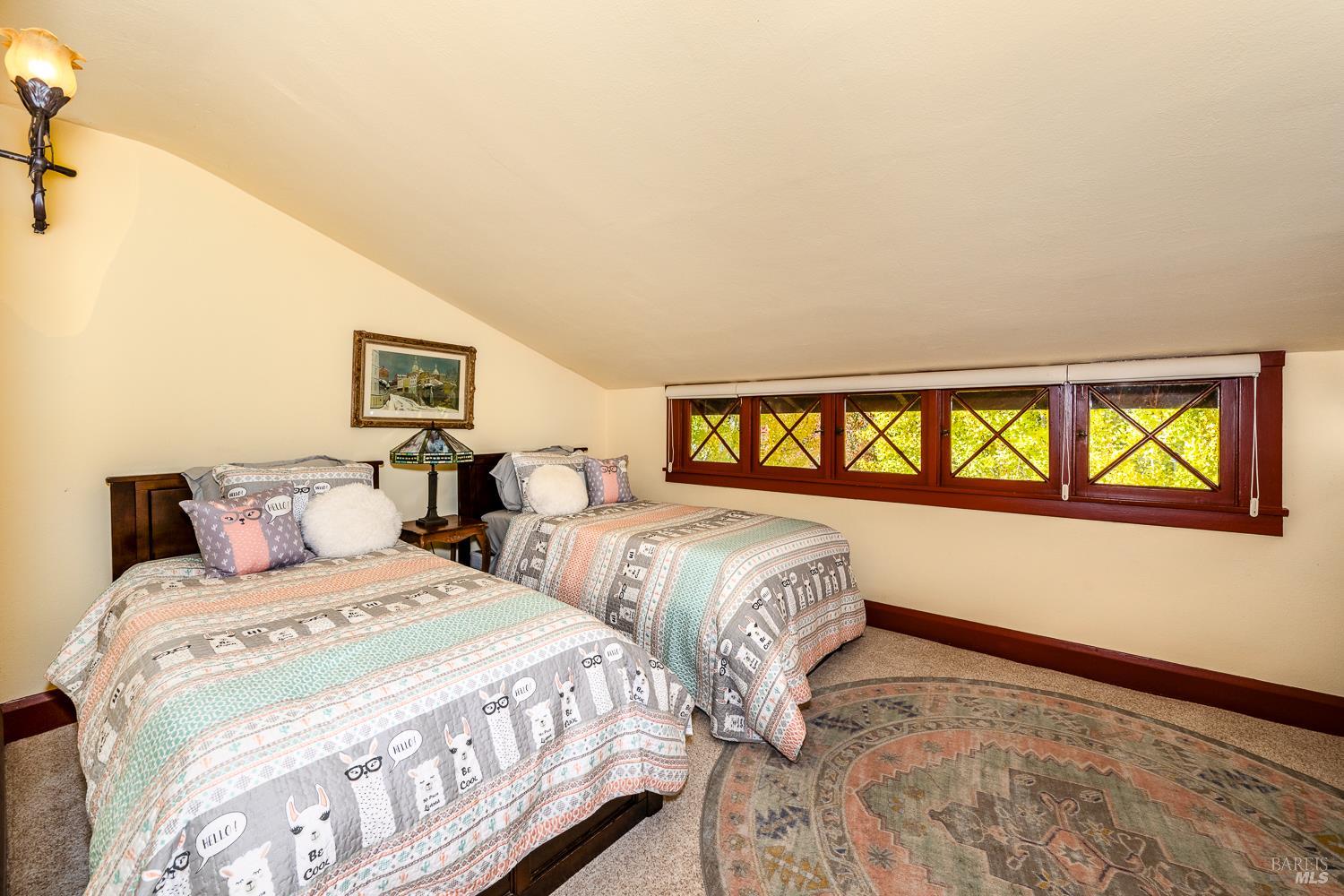 721 Spring Street Santa Rosa, CA 95404 - Photo 18 of 32 a bedroom with double bed and a window