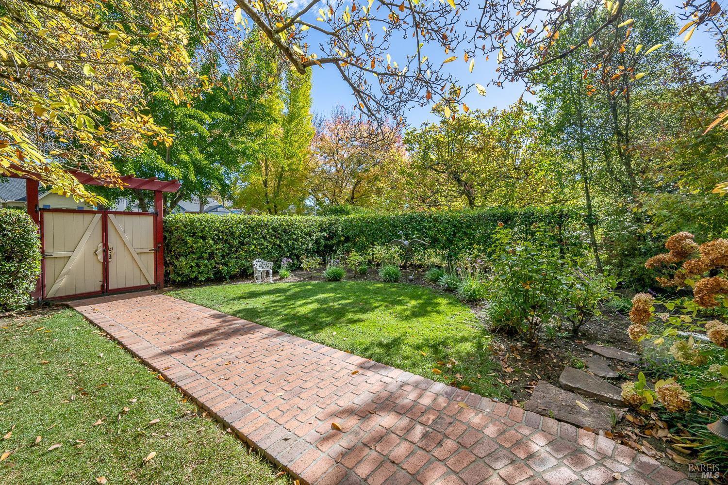 721 Spring Street Santa Rosa, CA 95404 - Photo 31 of 32 a view of backyard with green space
