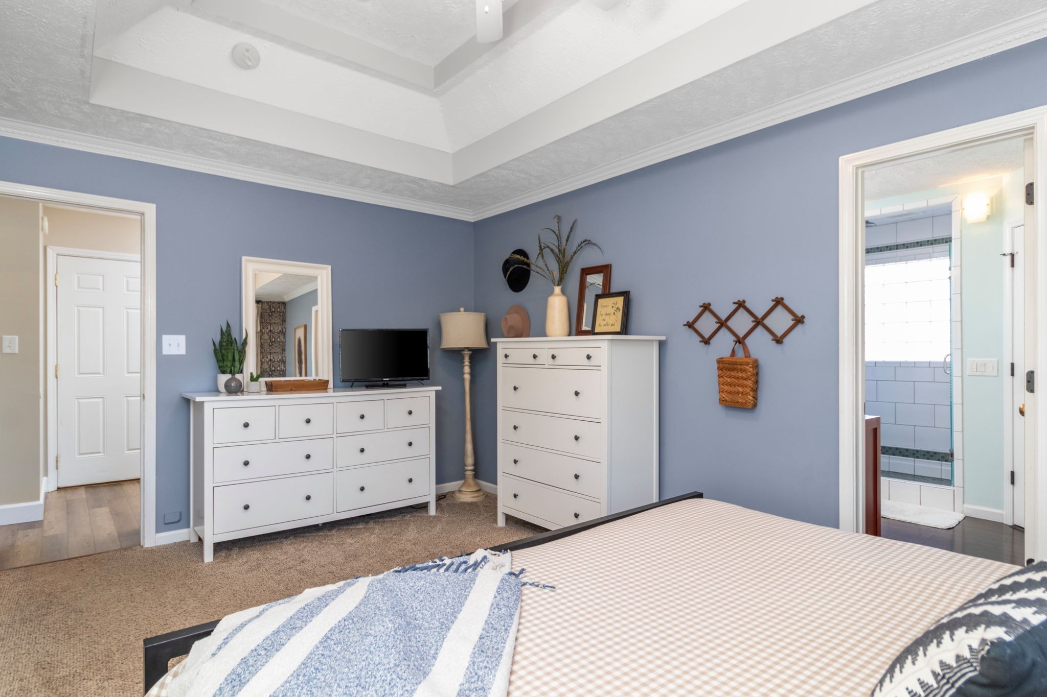 3572 Rabbit Run Trail Adams, TN 37010 - Photo 15 of 44 a bedroom with a bed and a dresser