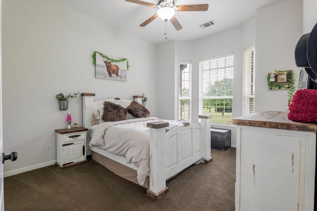 318 East Lone Star Road Poolville, TX 76487 - Photo 20 of 33 a bedroom with a bed and a window