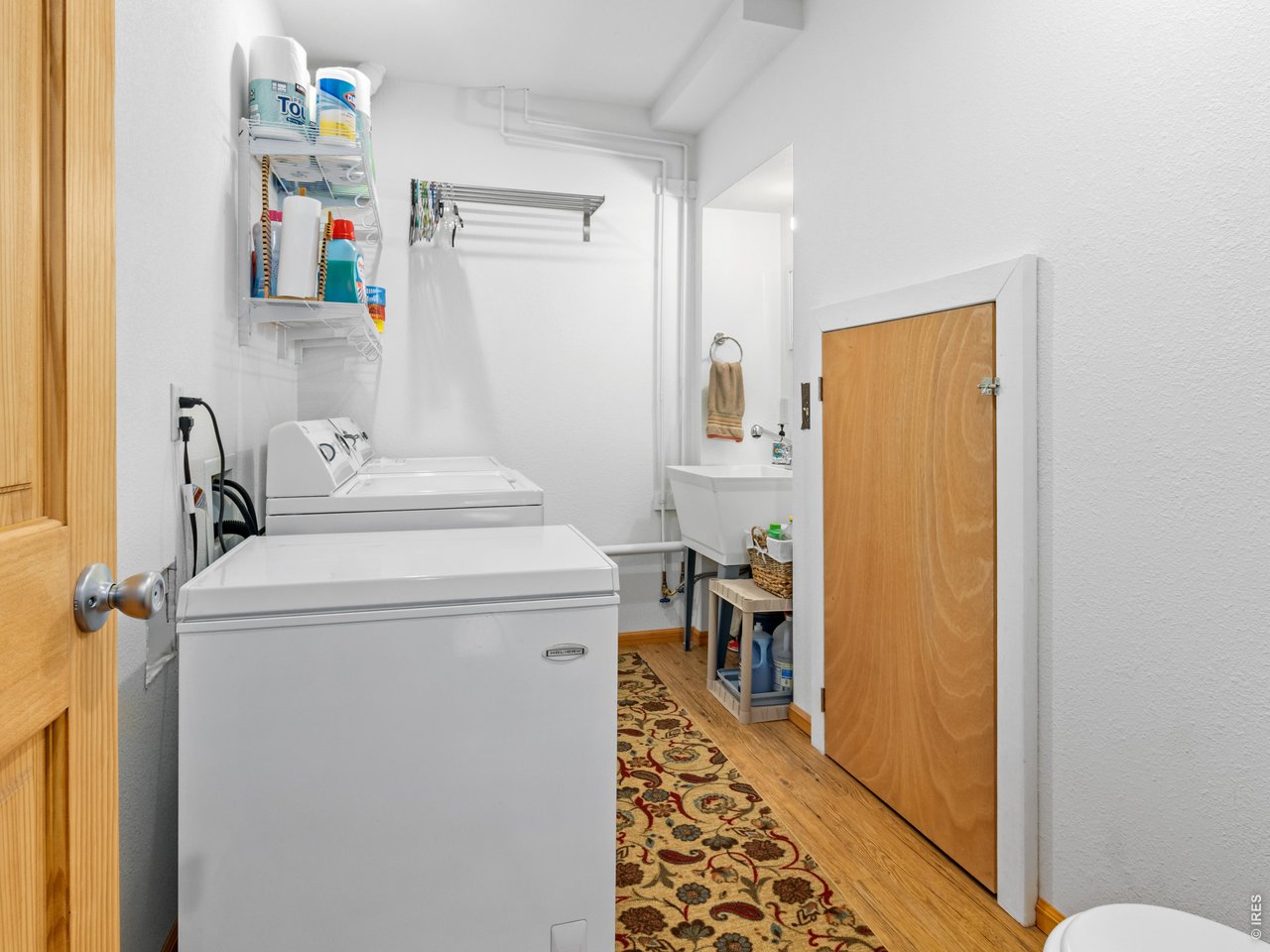 1002 Streamside Drive Drake, CO 80515 - Photo 26 of 37 a utility room with dryer and washer