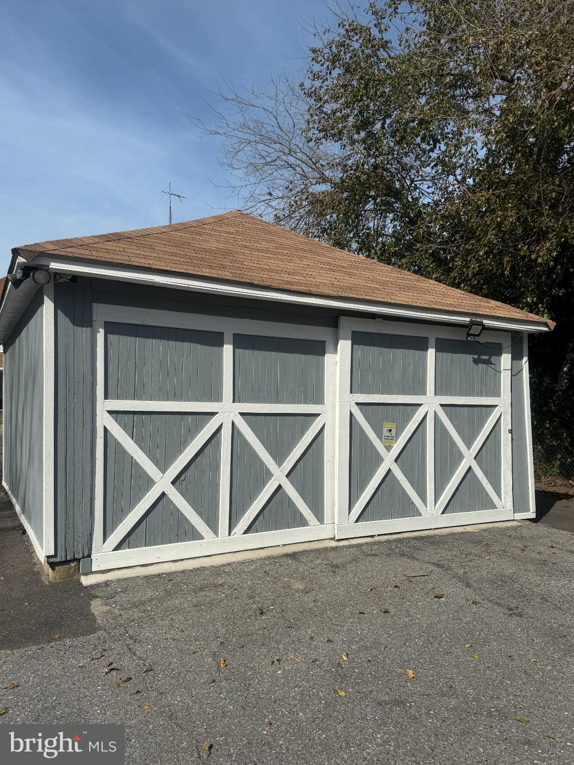 183 Fayette Street Bridgeton, NJ 08302 - Photo 47 of 50 Charming garage with classic design elements.