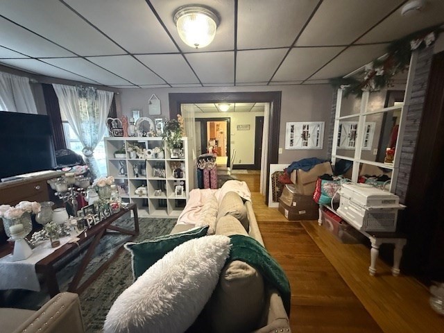513-515 Whipple Street Fall River, MA 02724 - Photo 26 of 41 a living room with furniture a flat screen tv and a window