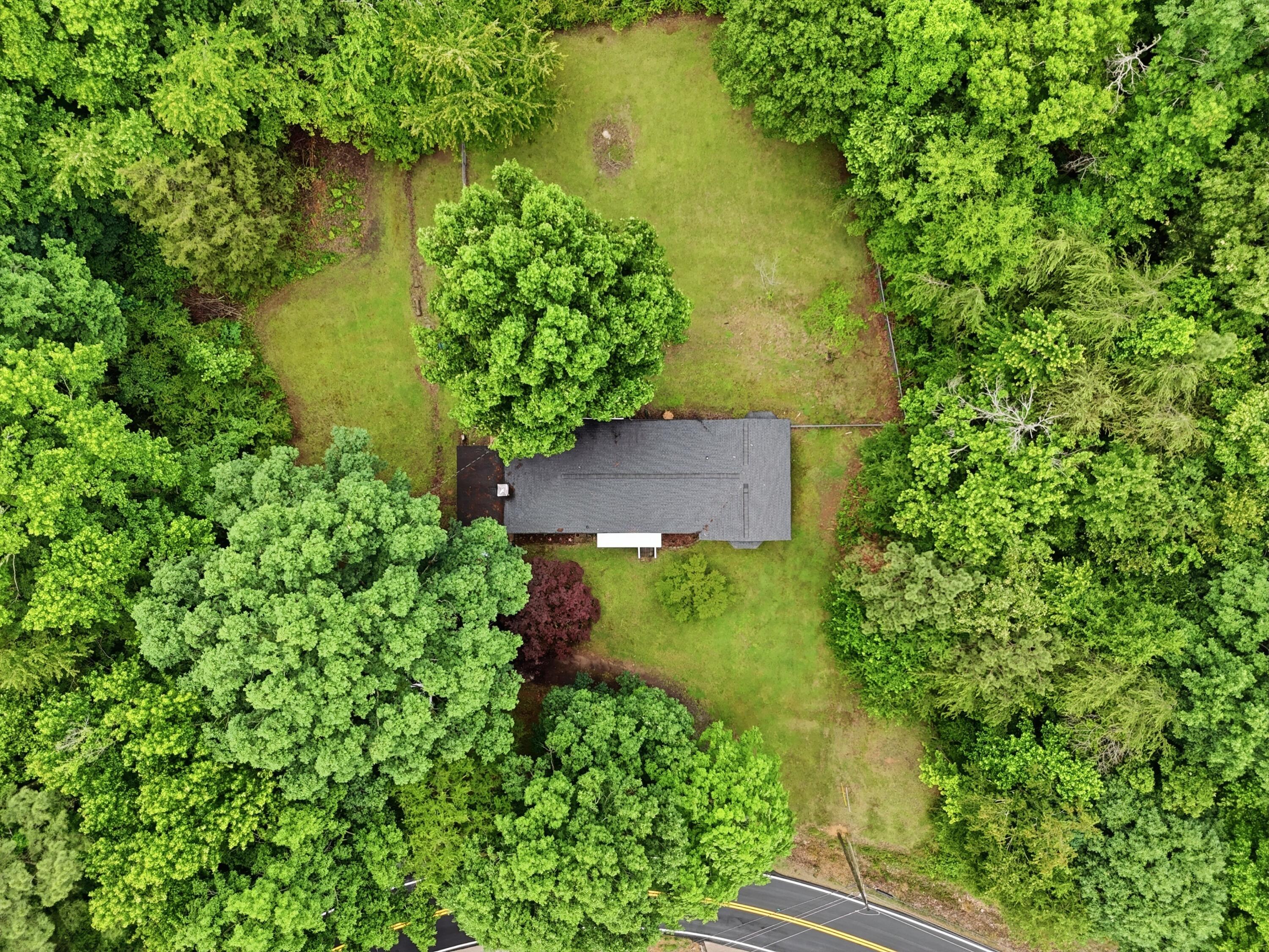 1873 Crow Valley Road Northwest Dalton, GA 30720 - Photo 22 of 23 22-Aerial Yard-1873 Crow Valley