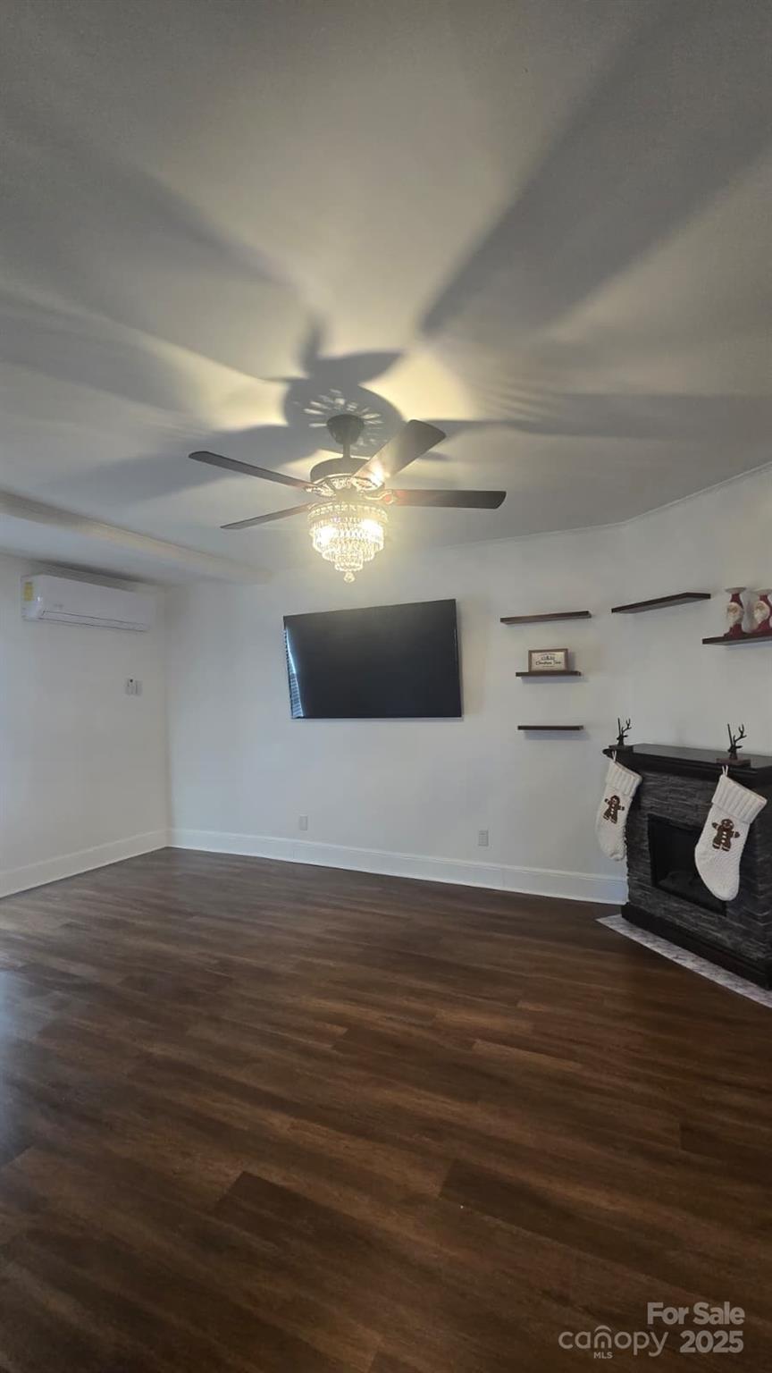 416 Oakland Road Spindale, NC 28160 - Photo 6 of 26 a view of empty room with wooden floor