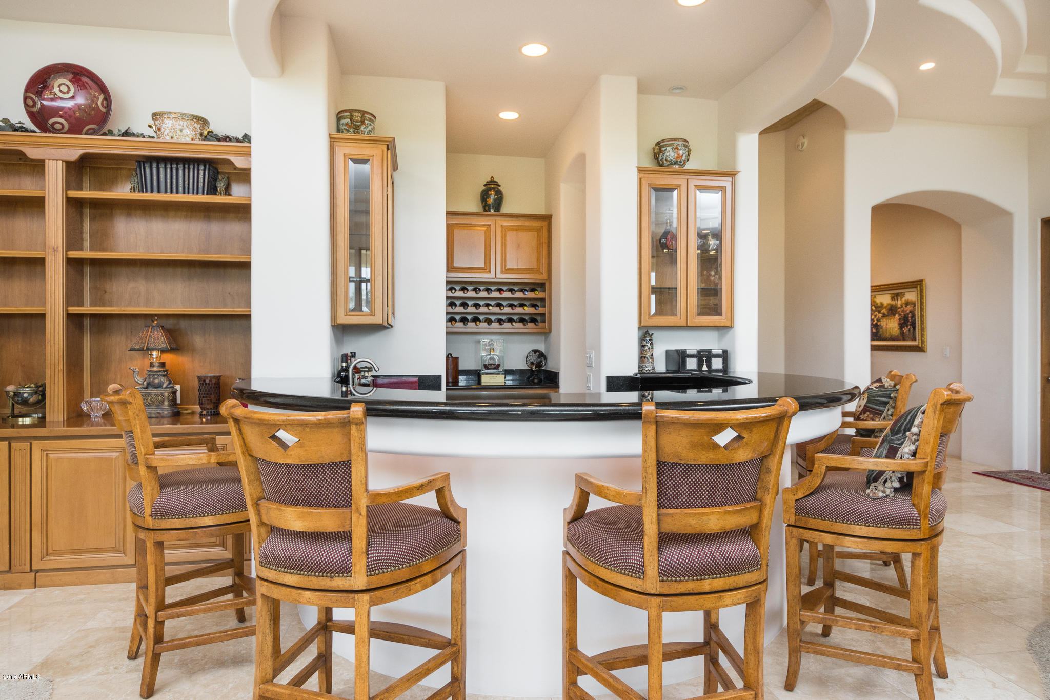 6744 North Invergordon Road Paradise Valley, AZ 85253 - Photo 17 of 59 Wet Bar