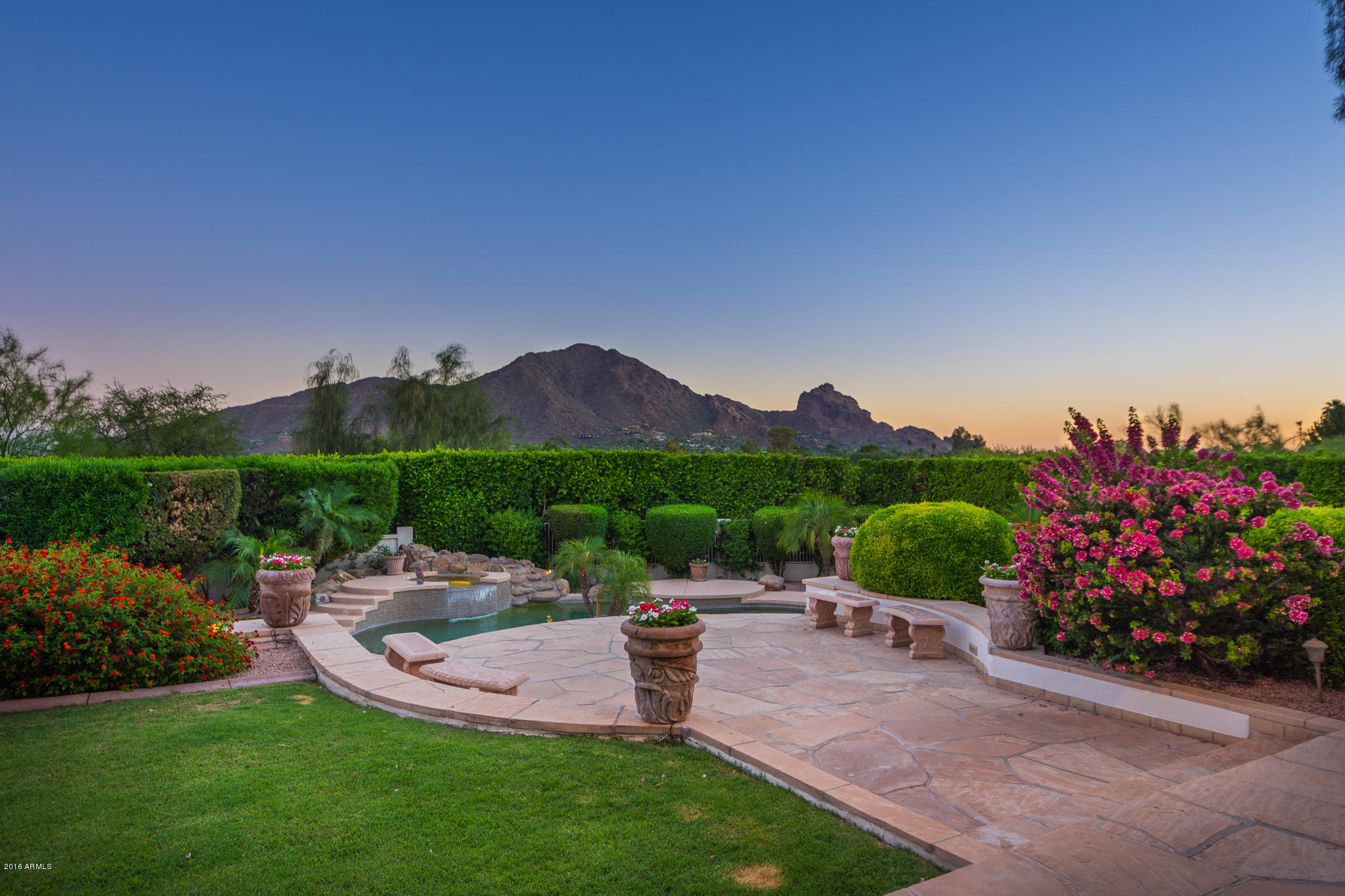6744 North Invergordon Road Paradise Valley, AZ 85253 - Photo 32 of 59 31- Backyard Mountain Views